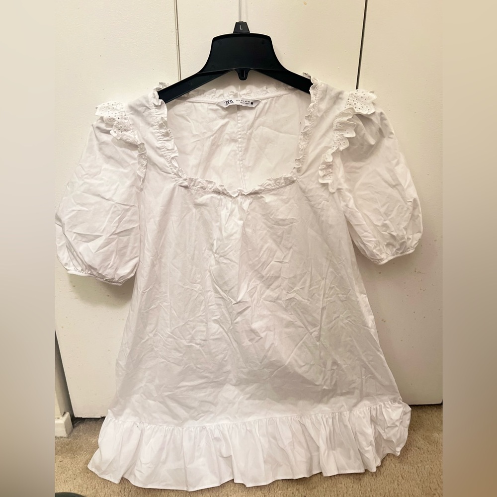 White dress Zara